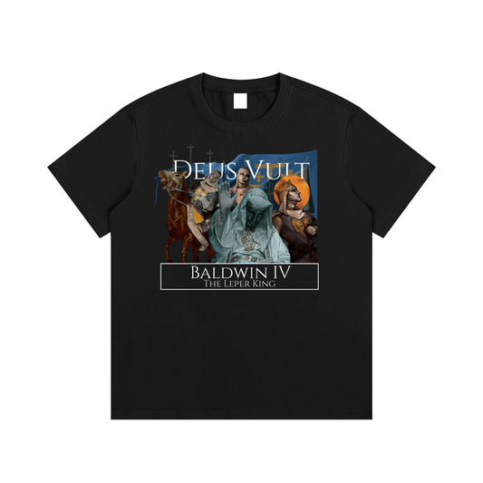 King Baldwin IV - Deus Vult T-Shirt