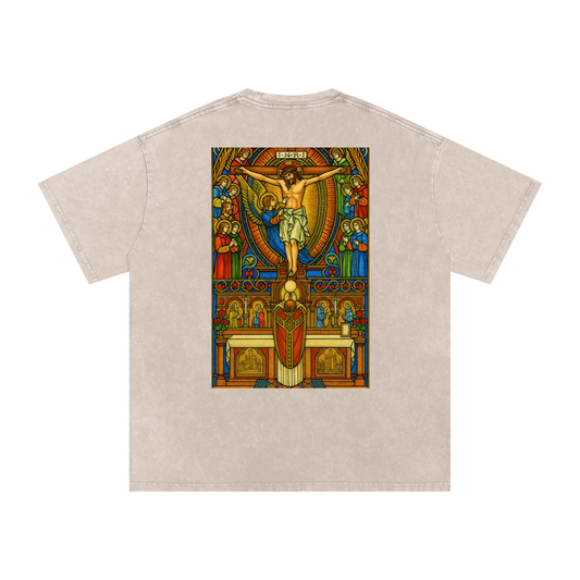 Behold the Lamb of God Oversized T-Shirt